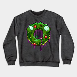 Zombie Wreath Crewneck Sweatshirt